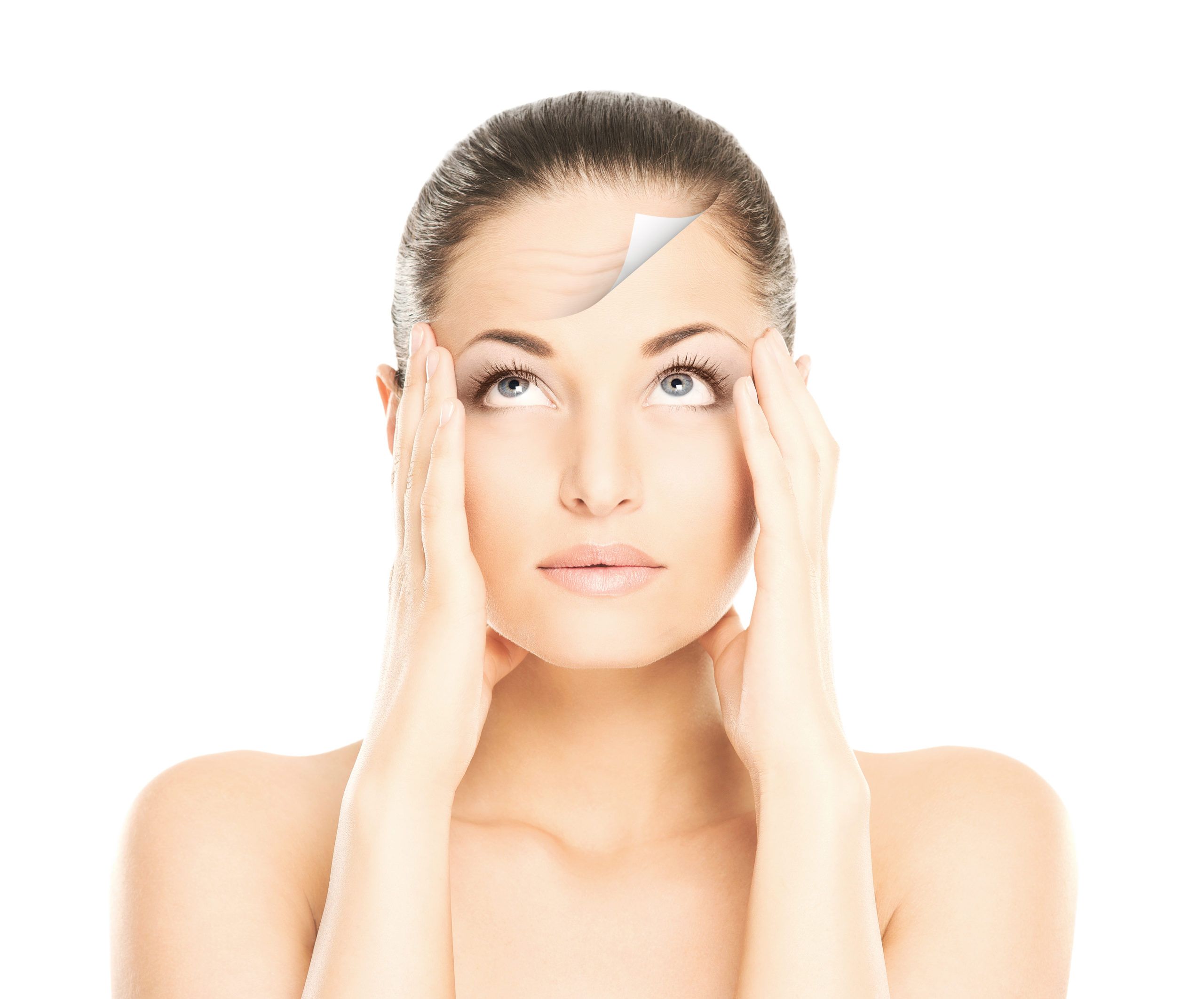 Botox® injections erase forehead wrinkles