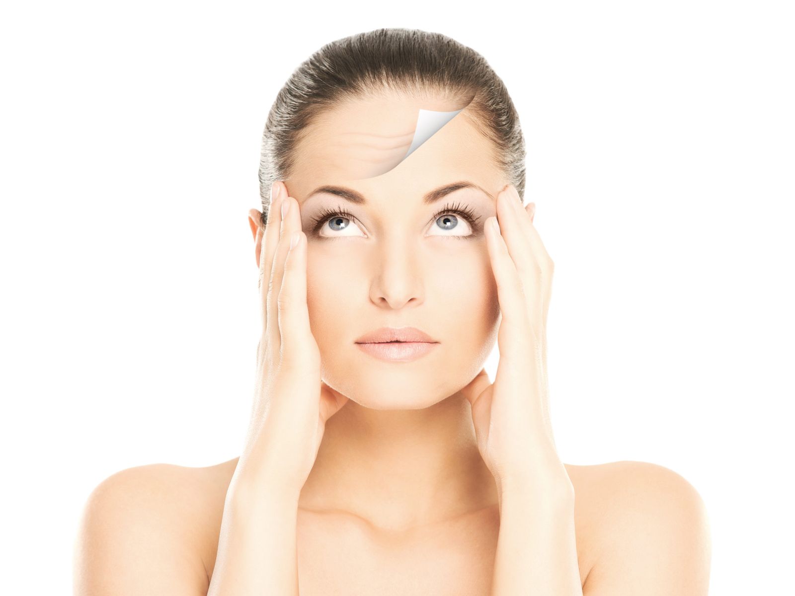 Botox® injections erase forehead wrinkles
