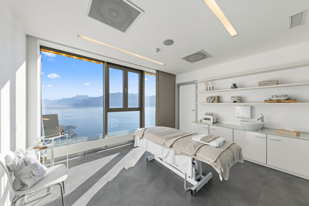 salle de massage thérapeutique de la clinique lémana