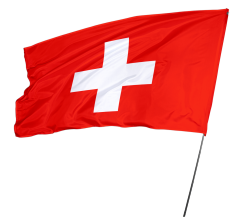 The Swiss flag