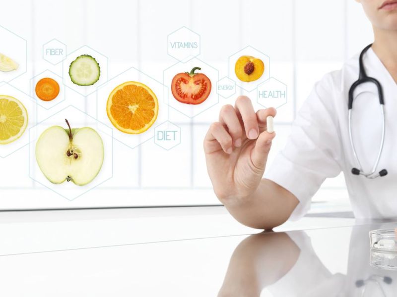 A balanced diet ensures good health