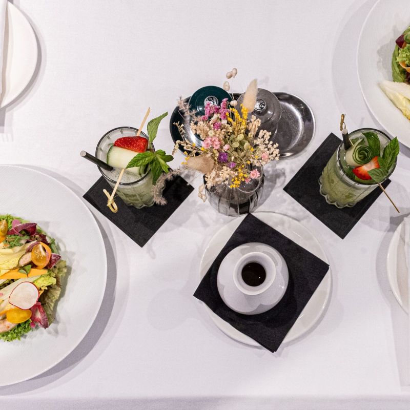 Vegetable detox menu offered during nutritional programs