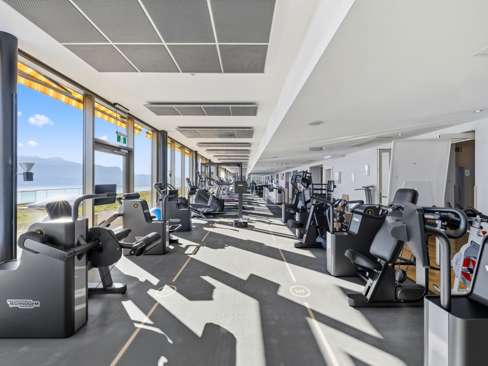 Fitness space of Mirador hotel