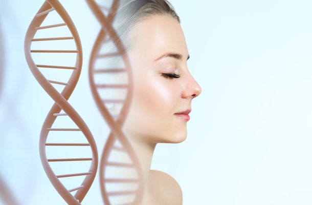 Injections esthétiques du visage avec des cellules souches